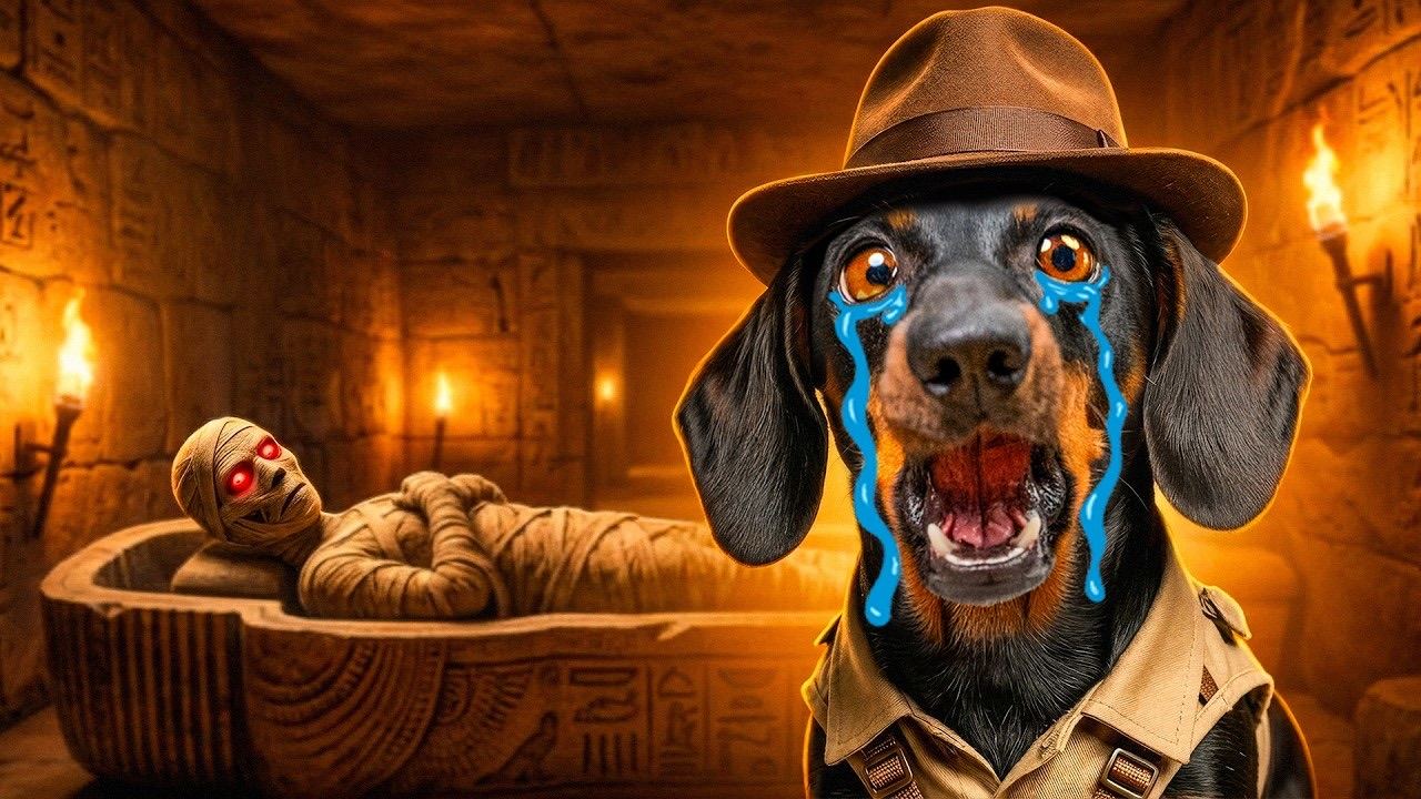 This Funny Dachshund Robbed the WRONG Tomb!