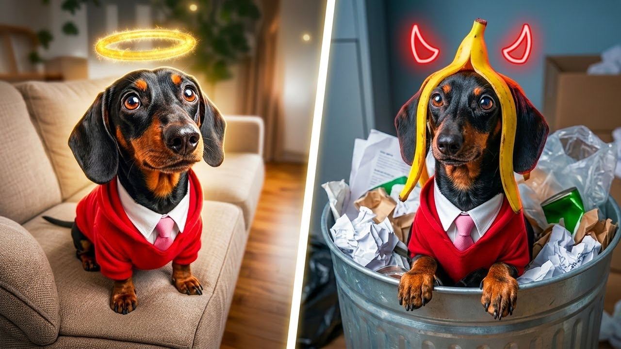 The Secret Life of Dachshunds! Cute & Funny Dachshund Dog Video!