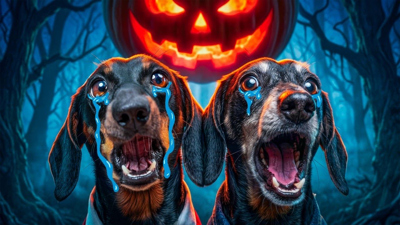 Can These Dachshunds Survive Halloween Night?